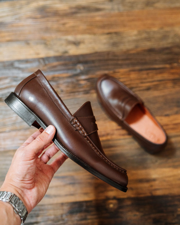 Turi - Brown leather Moccasin