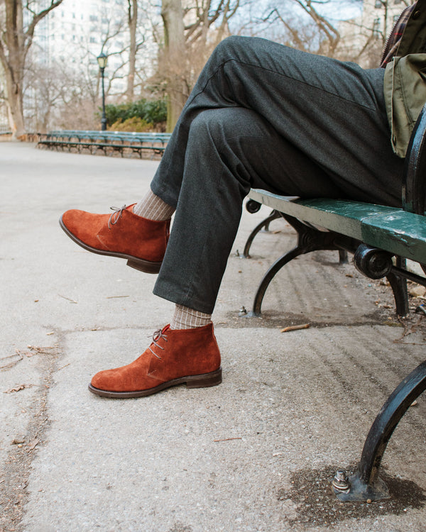 Guano - Cognac Suede Chukka Boot