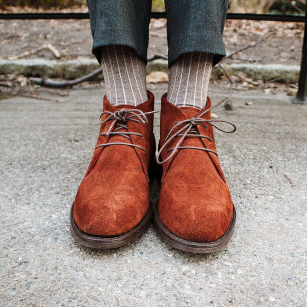 Guano - Cognac Suede Chukka Boot