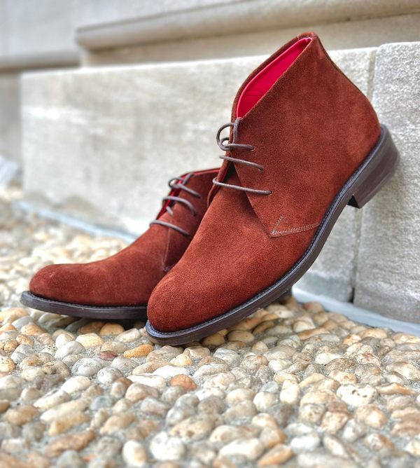 Guano - Cognac Suede Chukka Boot