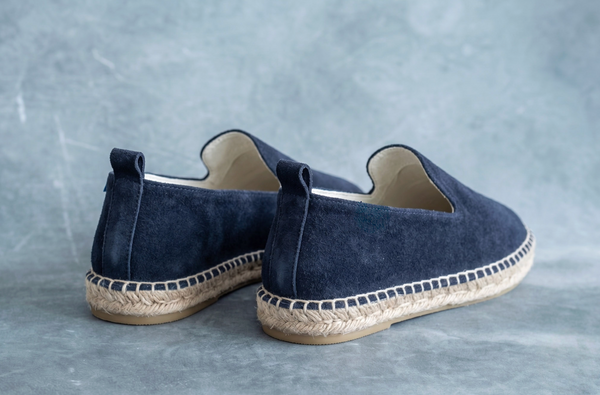 Alpargata - Navy Suede Slip-On