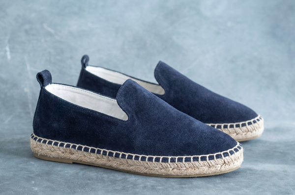 Alpargata - Navy Suede Slip-On