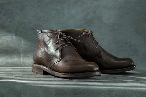 Guano - Dark Bown Leather Chukka Boot