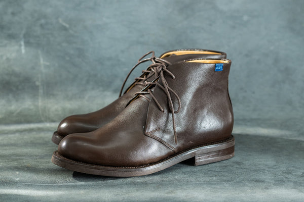 Guano - Dark Bown Leather Chukka Boot