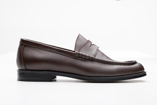 Turi - Brown leather Moccasin